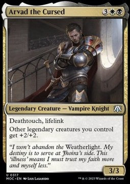 Arvad the Cursed - Commander: March of the Machine (Uncommon) [MOC-317]