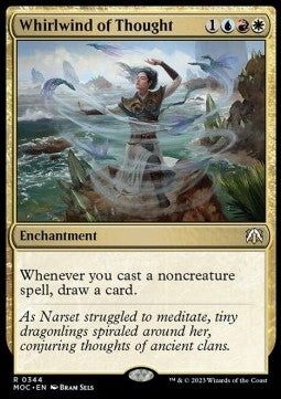 Whirlwind of Thought - Commander: March of the Machine (Rare) [MOC-344]