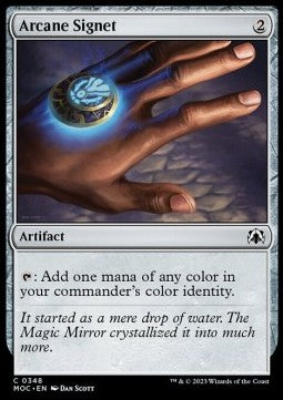 Arcane Signet - Commander: March of the Machine (Common) [MOC-348]