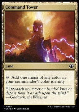 Command Tower - Commander: March of the Machine (Common) [MOC-396]