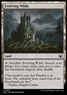 Evolving Wilds - Commander: March of the Machine (Common) [MOC-397]