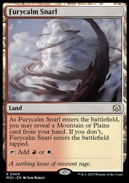 Furycalm Snarl - Commander: March of the Machine (Rare) [MOC-404]