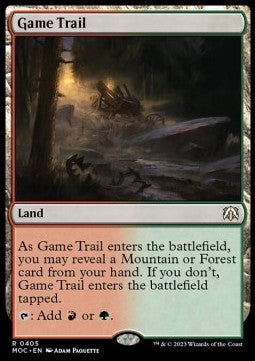 Game Trail - Commander: March of the Machine (Rare) [MOC-405]