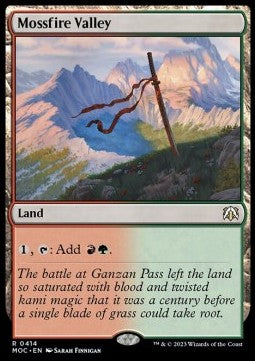 Mossfire Valley - Commander: March of the Machine (Rare) [MOC-414]