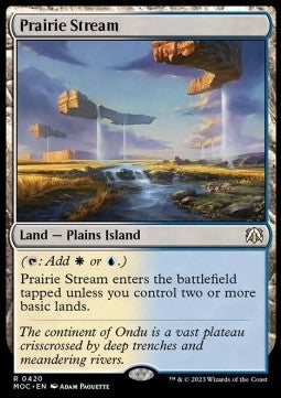 Prairie Stream - Commander: March of the Machine (Rare) [MOC-420]