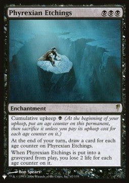 Phyrexian Etchings - The List (Rare) [ZNL-67]