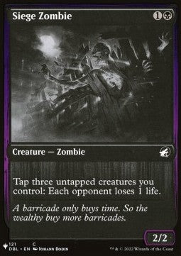 Siege Zombie - The List (Common) [ZNL-121]