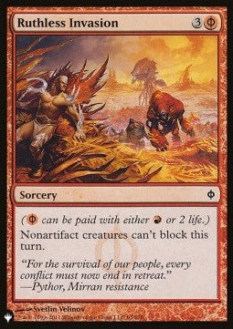 Ruthless Invasion - The List (Common) [ZNL-93]