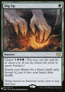 Dig Up - The List (Rare) [ZNL-197]