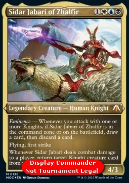 Sidar Jabari of Zhalfir (V.2) - Commander: March of the Machine: Extras (Mythic) [XMOC-138]