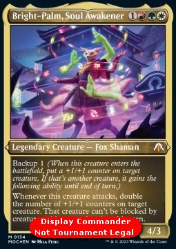 Bright-Palm, Soul Awakener (V.2) - Commander: March of the Machine: Extras (Mythic) [XMOC-134]