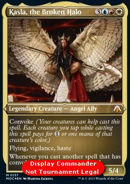 Kasla, the Broken Halo (V.2) - Commander: March of the Machine: Extras (Mythic) [XMOC-137]