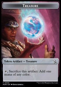 Treasure Token // Gremlin Token (R 0/0) - Commander: March of the Machine: Extras (Token) [XMOC-T 20/25]