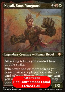 Neyali, Suns' Vanguard (V.2) - Commander: Phyrexia: All Will Be One: Extras (Mythic) [XONC-30]