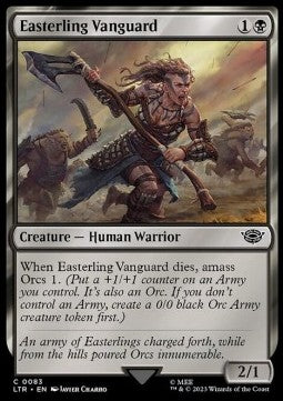 Easterling Vanguard - The Lord of the Rings: Tales of Middle-earth (Common) [LTR-83]
