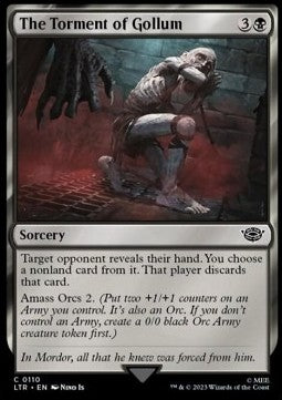 The Torment of Gollum - The Lord of the Rings: Tales of Middle-earth (Common) [LTR-110]