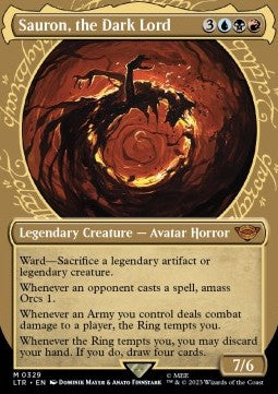 Sauron, the Dark Lord - The Lord of the Rings: Tales of Middle-earth: Extras (Mythic) [XLTR-329]