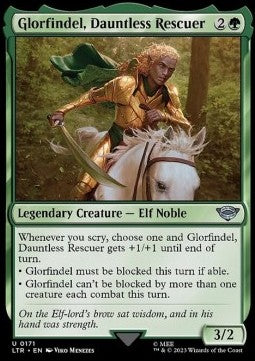 Glorfindel, Dauntless Rescuer - The Lord of the Rings: Tales of Middle-earth (Uncommon) [LTR-171]
