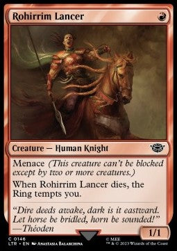 Rohirrim Lancer - The Lord of the Rings: Tales of Middle-earth (Common) [LTR-146]