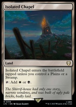 Isolated Chapel - Commander: The Lord of the Rings: Tales of Middle-earth (Rare) [LTC-318]