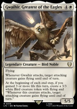Gwaihir, Greatest of the Eagles - Commander: The Lord of the Rings: Tales of Middle-earth (Rare) [LTC-15]