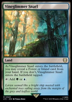 Vineglimmer Snarl - Commander: The Lord of the Rings: Tales of Middle-earth (Rare) [LTC-343]