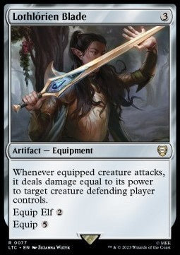 Lothlórien Blade - Commander: The Lord of the Rings: Tales of Middle-earth (Rare) [LTC-77]