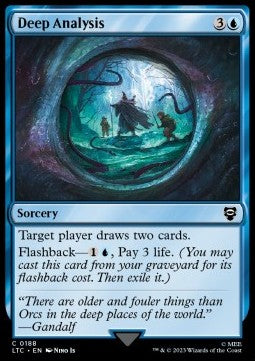 Deep Analysis - Commander: The Lord of the Rings: Tales of Middle-earth (Common) [LTC-188]