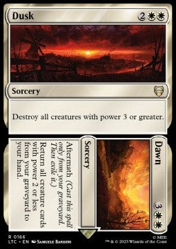 Dusk // Dawn - Commander: The Lord of the Rings: Tales of Middle-earth (Rare) [LTC-166]