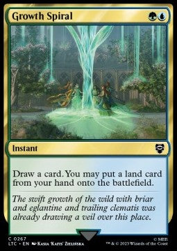 Growth Spiral - Commander: The Lord of the Rings: Tales of Middle-earth (Common) [LTC-267]