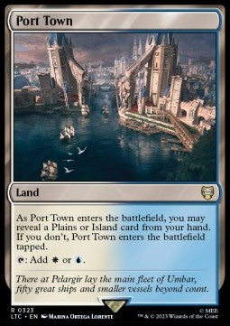 Port Town - Commander: The Lord of the Rings: Tales of Middle-earth (Rare) [LTC-323]