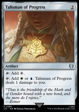 Talisman of Progress - Commander: The Lord of the Rings: Tales of Middle-earth (Uncommon) [LTC-286]