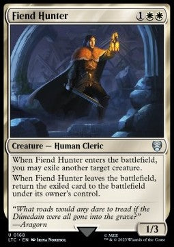 Fiend Hunter - Commander: The Lord of the Rings: Tales of Middle-earth (Uncommon) [LTC-168]