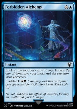 Forbidden Alchemy - Commander: The Lord of the Rings: Tales of Middle-earth (Common) [LTC-191]