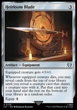 Heirloom Blade - Commander: The Lord of the Rings: Tales of Middle-earth (Uncommon) [LTC-279]