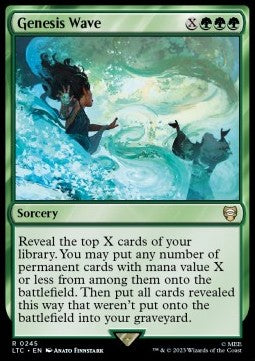 Genesis Wave - Commander: The Lord of the Rings: Tales of Middle-earth (Rare) [LTC-245]