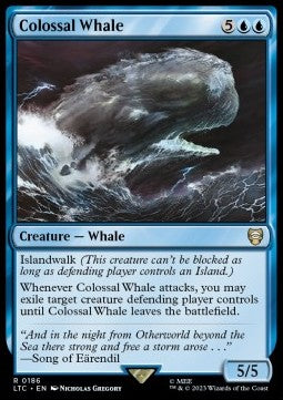 Colossal Whale - Commander: The Lord of the Rings: Tales of Middle-earth (Rare) [LTC-186]