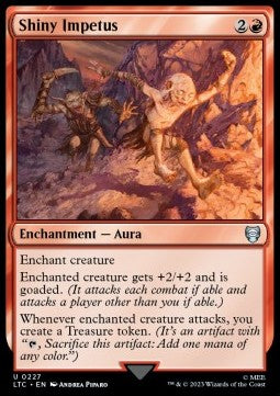 Shiny Impetus - Commander: The Lord of the Rings: Tales of Middle-earth (Uncommon) [LTC-227]