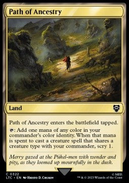 Path of Ancestry - Commander: The Lord of the Rings: Tales of Middle-earth (Common) [LTC-322]