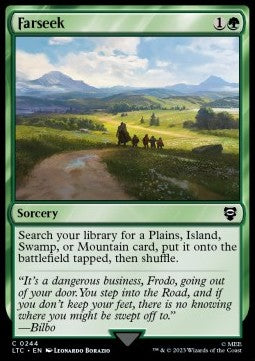 Farseek - Commander: The Lord of the Rings: Tales of Middle-earth (Common) [LTC-244]