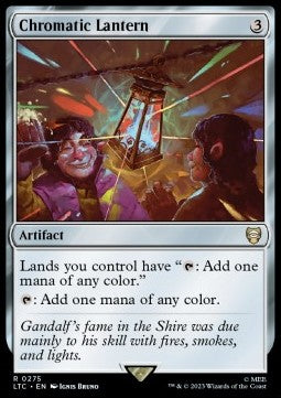 Chromatic Lantern - Commander: The Lord of the Rings: Tales of Middle-earth (Rare) [LTC-275]