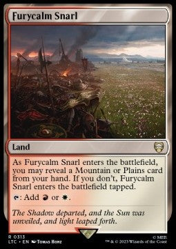 Furycalm Snarl - Commander: The Lord of the Rings: Tales of Middle-earth (Rare) [LTC-313]
