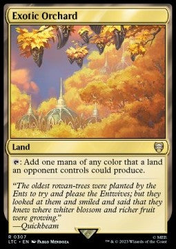 Exotic Orchard - Commander: The Lord of the Rings: Tales of Middle-earth (Rare) [LTC-307]