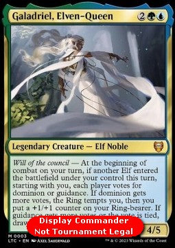 Galadriel, Elven-Queen (V.2) - Commander: The Lord of the Rings: Tales of Middle-earth: Extras (Mythic) [XLTC-3]