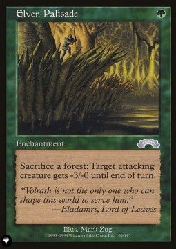 Elven Palisade - The List (Uncommon) [ZNL-109]