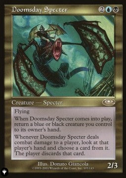 Doomsday Specter - The List (Rare) [ZNL-103]