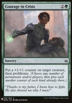 Courage in Crisis - The List (Common) [ZNL-158]