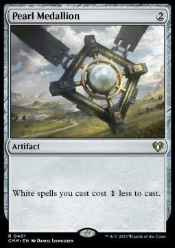 Pearl Medallion - Commander Masters (Rare) [CMM-401]