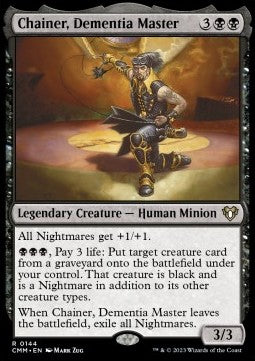 Chainer, Dementia Master - Commander Masters (Rare) [CMM-144]