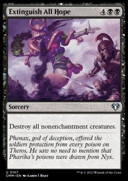 Extinguish All Hope - Commander Masters (Uncommon) [CMM-157]